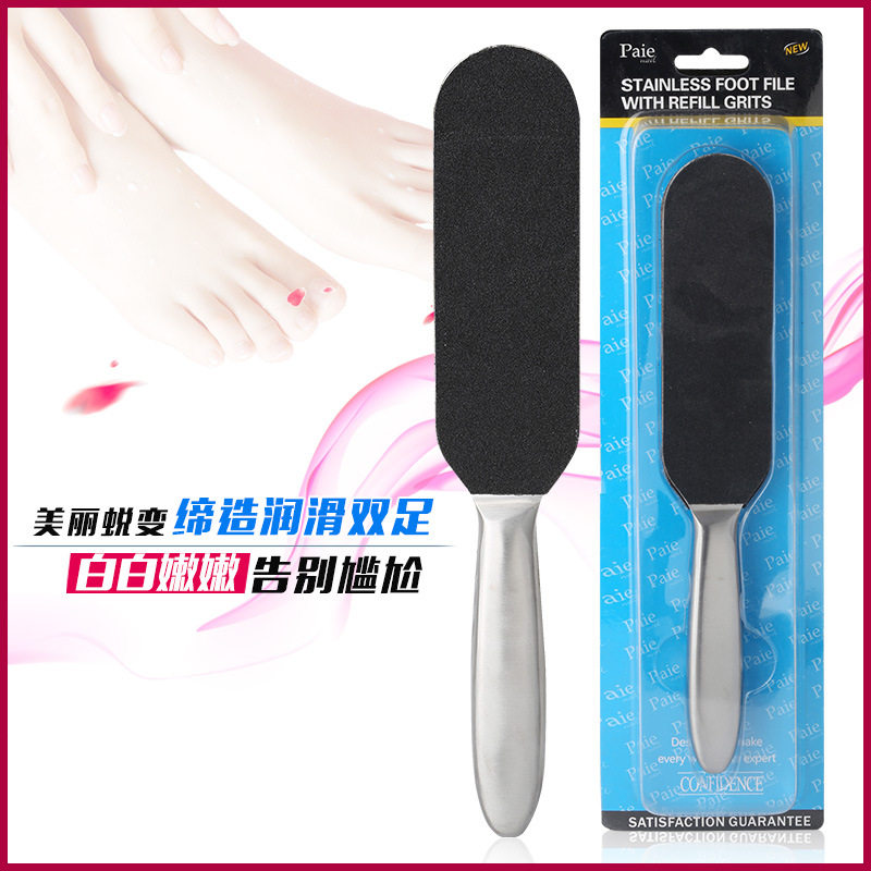 不锈钢双面搓脚板去死皮老茧磨脚器工具磨砂欧洲热销热销欧洲修脚