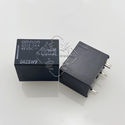 原装OMRON欧姆龙继电器G5LE-1A4-DC48进口电磁功率继电器DIP直插