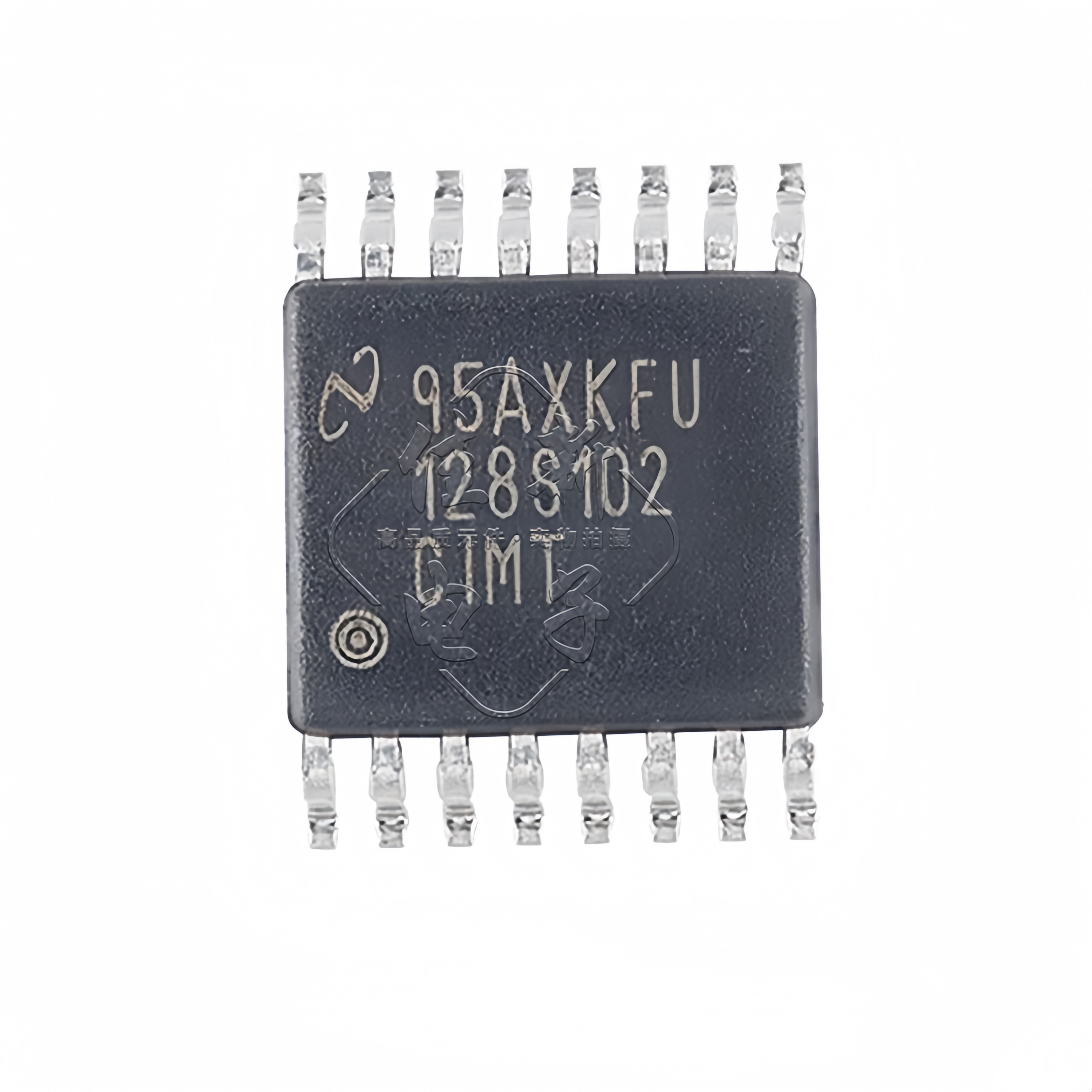 全新原装 ADC128S102CIMTX/NOPB TSSOP-16 12位模数转换器芯片