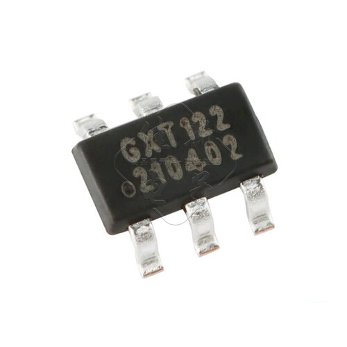 全新原装 GX122 SOT-23-6 数字温度传感器芯片 ±0.5℃ SPI接口