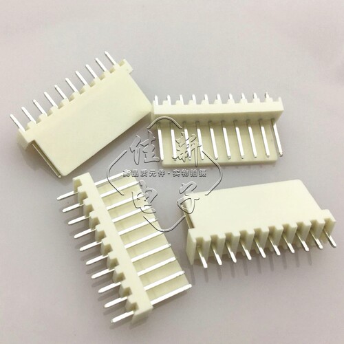 MX2.54短靠背连接器 2510短背针座2.54mm间距特殊针座胶壳端子10P