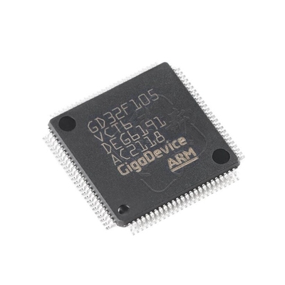 原装GD32F105VCT6 LQFP-100 ARM Cortex-M3 32位微控制器-MCU芯片