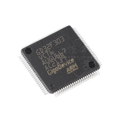 原装GD32F303VCT6 LQFP-100 ARM Cortex-M4 32位微控制器-MCU芯片