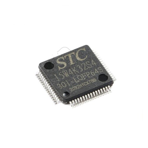 原装STC15W4K32S4-30I-LQFP64S增强型1T 8051单片机 微控制器MCU