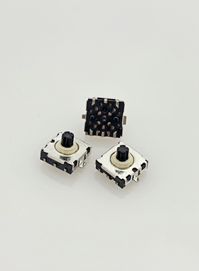 日本HOSIDEN轻触 6.2*6.2*5五向导航开关 多方向按键 贴片8脚