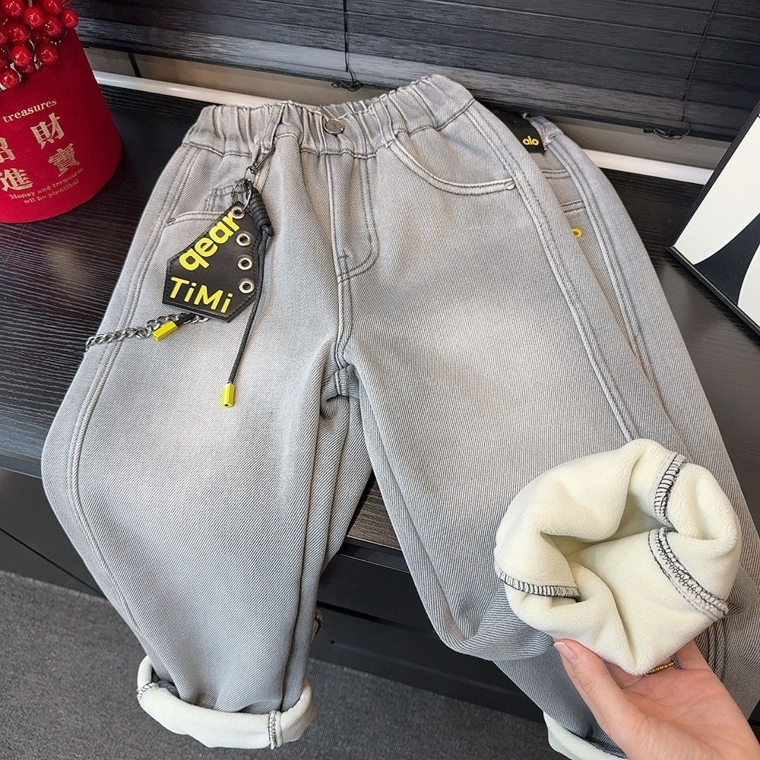童装儿童牛仔裤男童秋冬