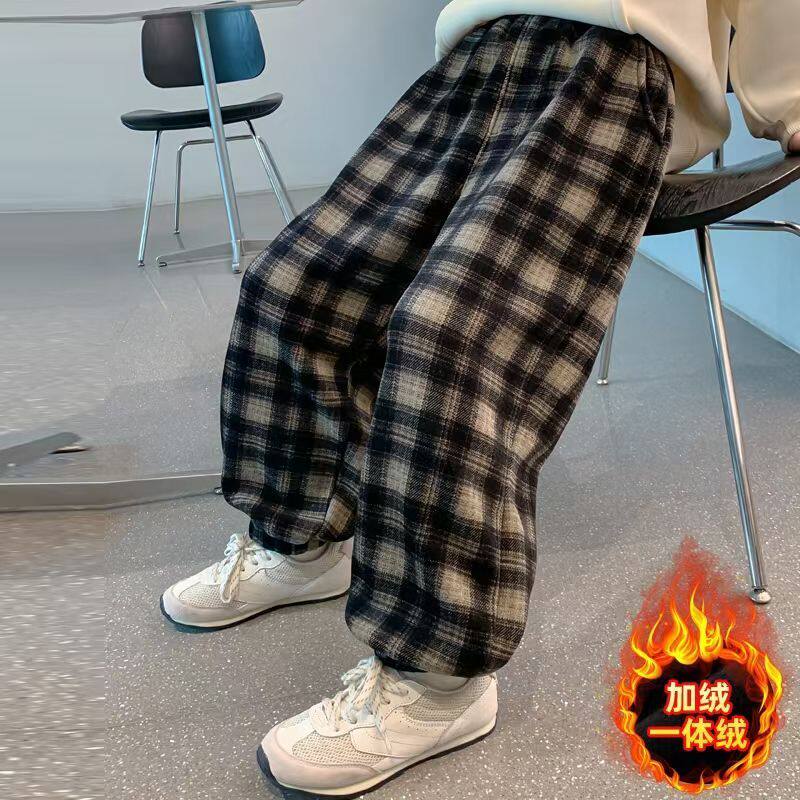 女童加绒裤子2026新款儿