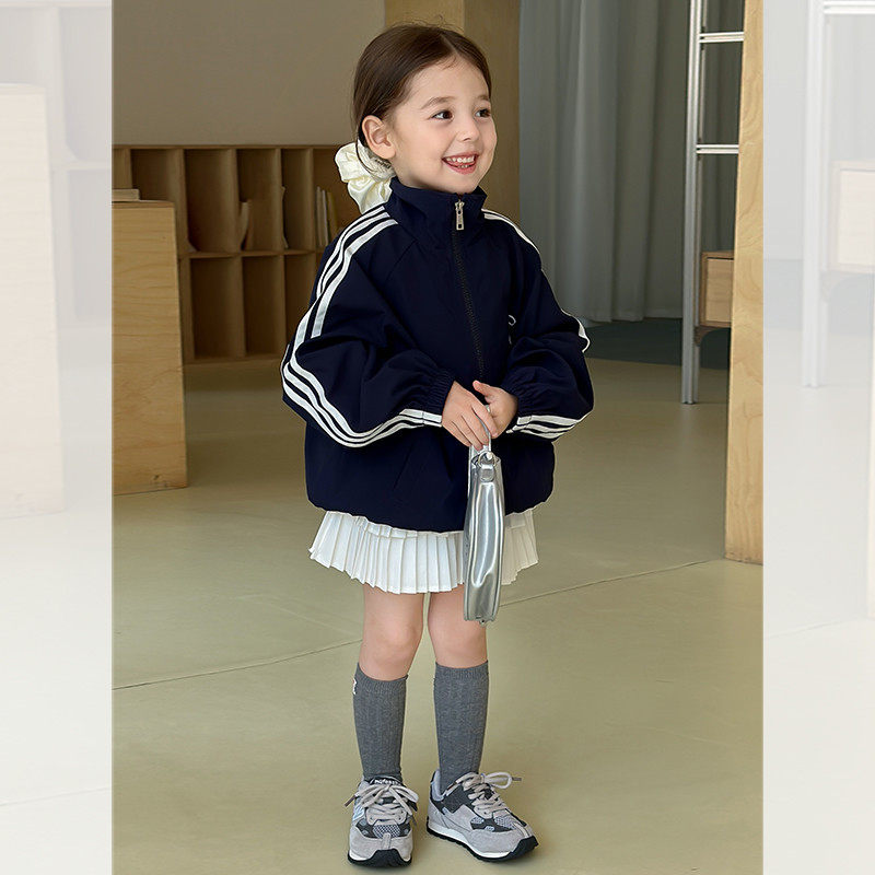 女童韩版时髦休闲运动套