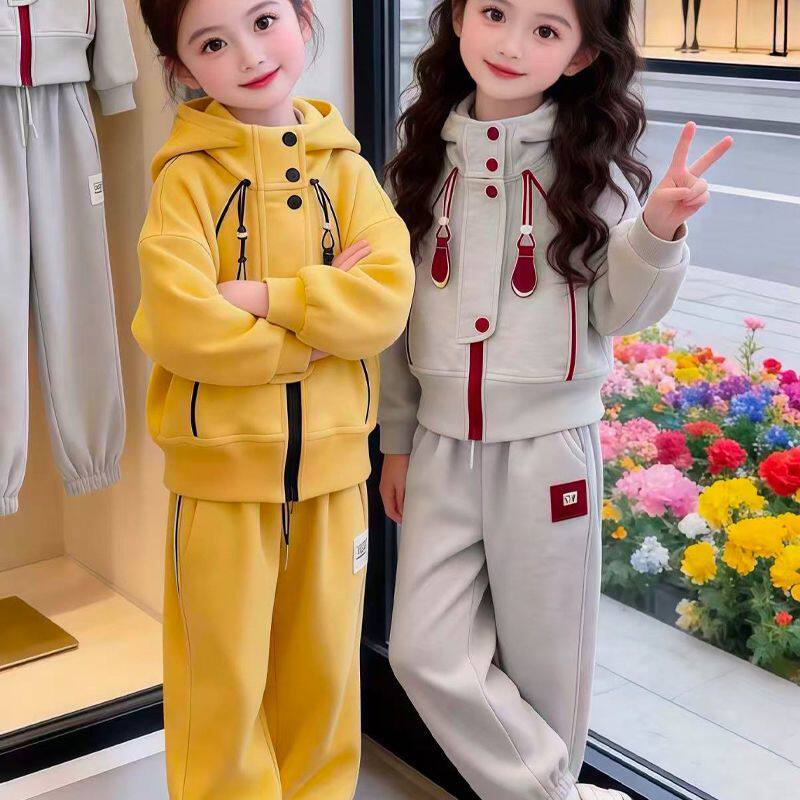 女童套装春秋季2026新款