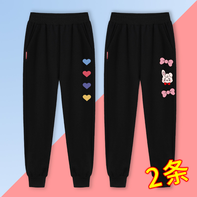 女童纯棉裤子2025新款夏