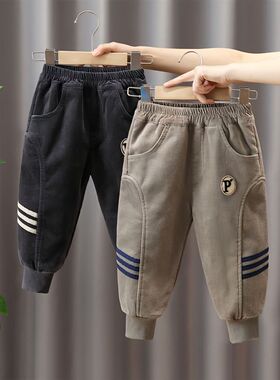 男童春装小童裤子1-8岁宝