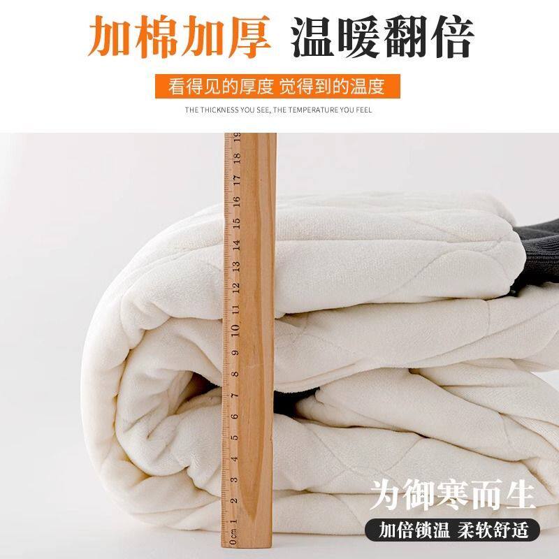 儿童三层夹棉裤保暖男童