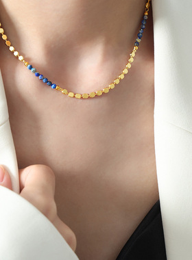 跨境热销ins风个性饰品小圆牌拼