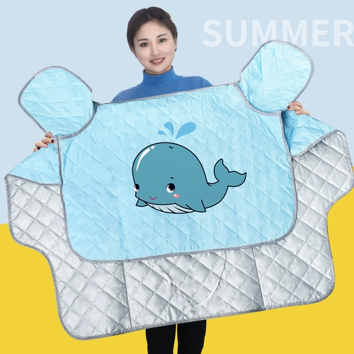 Электрический ветрозащитный летний тонкий осенний велосипед, водонепроницаемый дождевик на четыре сезона, защита от солнца