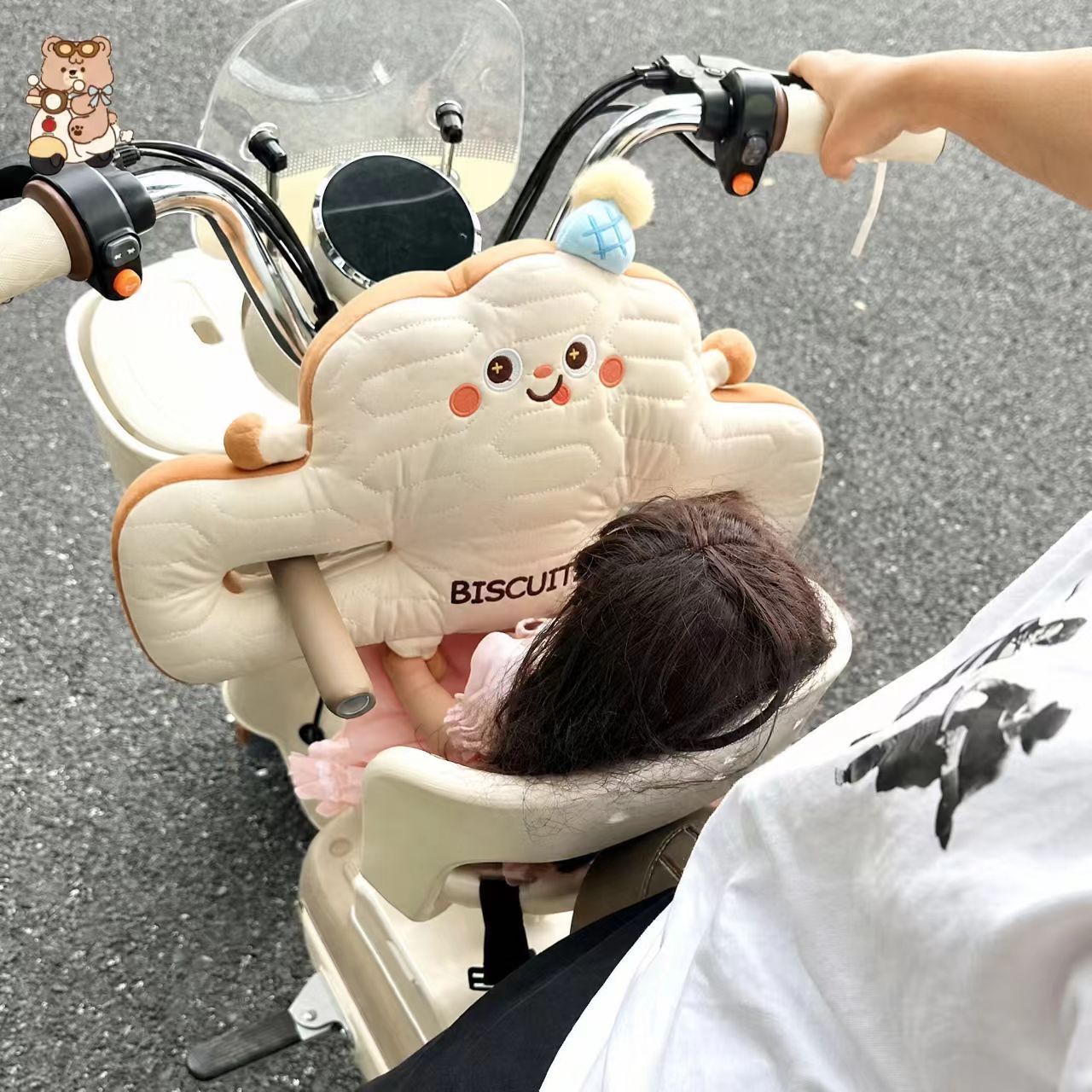 电瓶车加长加厚宝宝专用