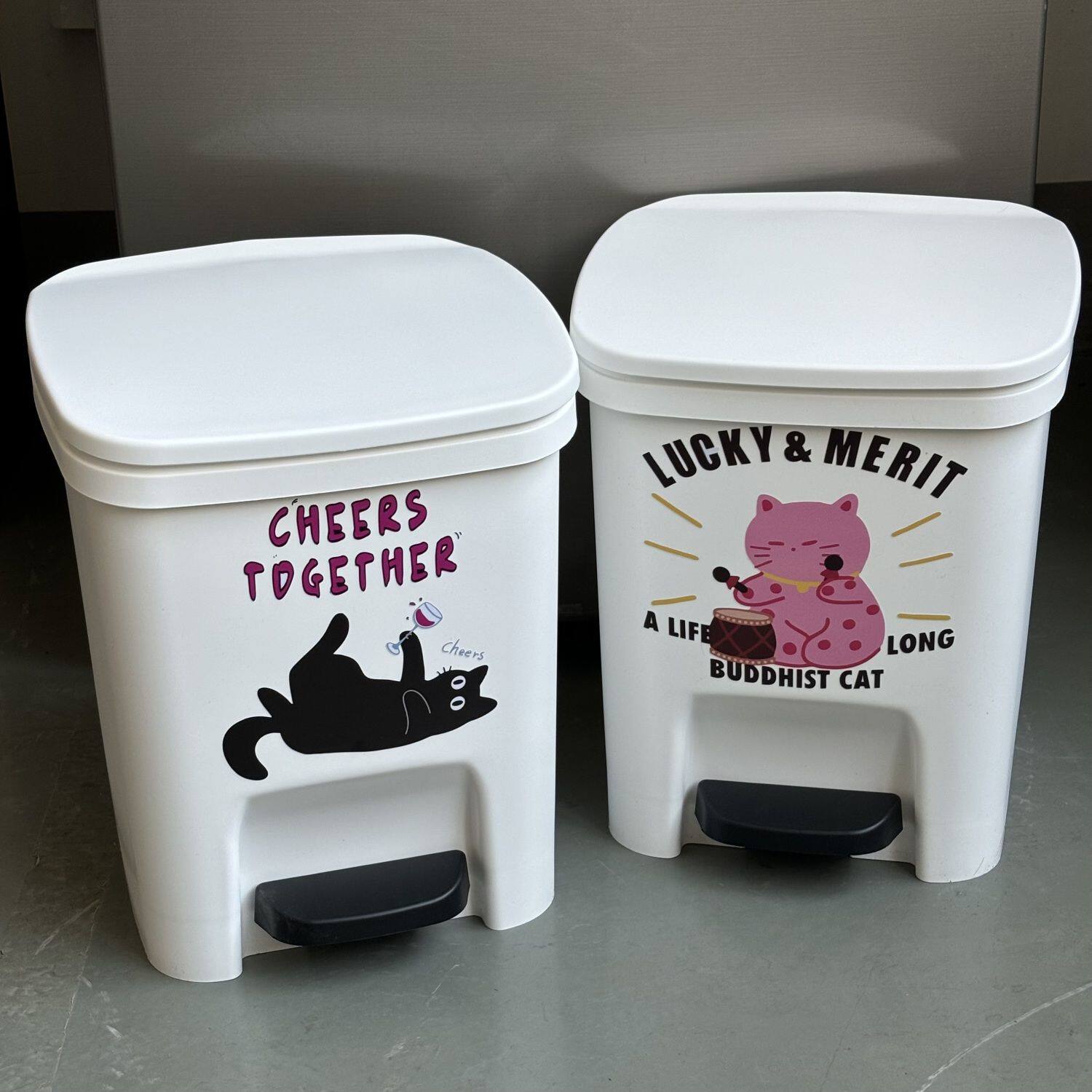 多巴胺小猫垃圾桶家用客