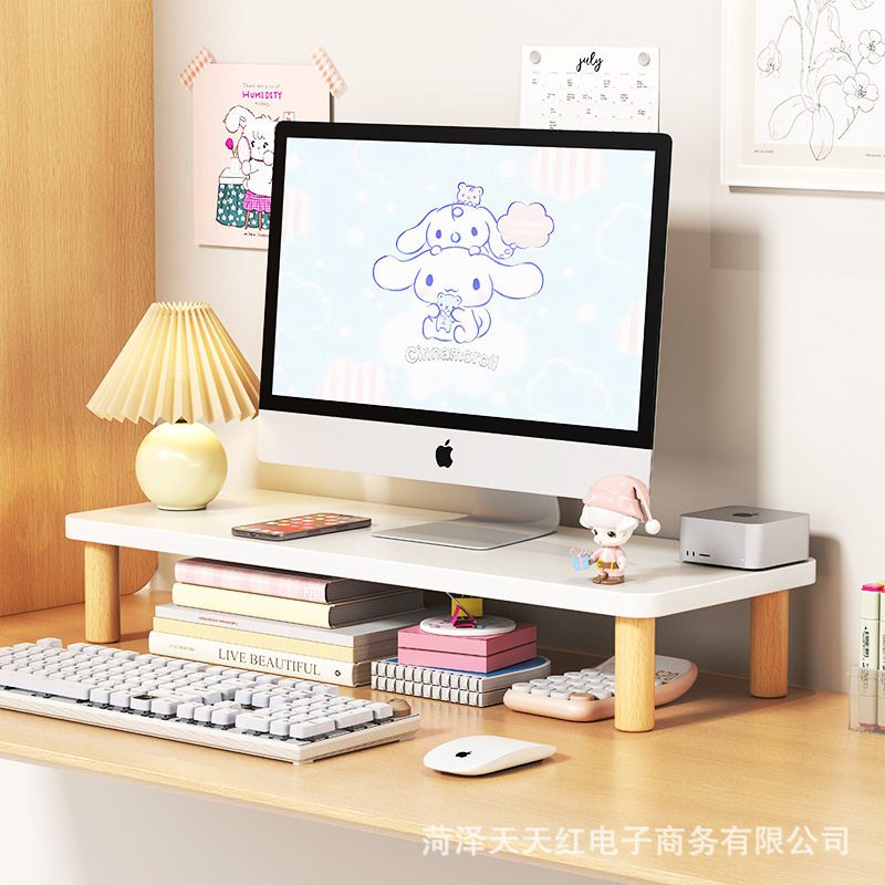 木质显示器增高架办公室