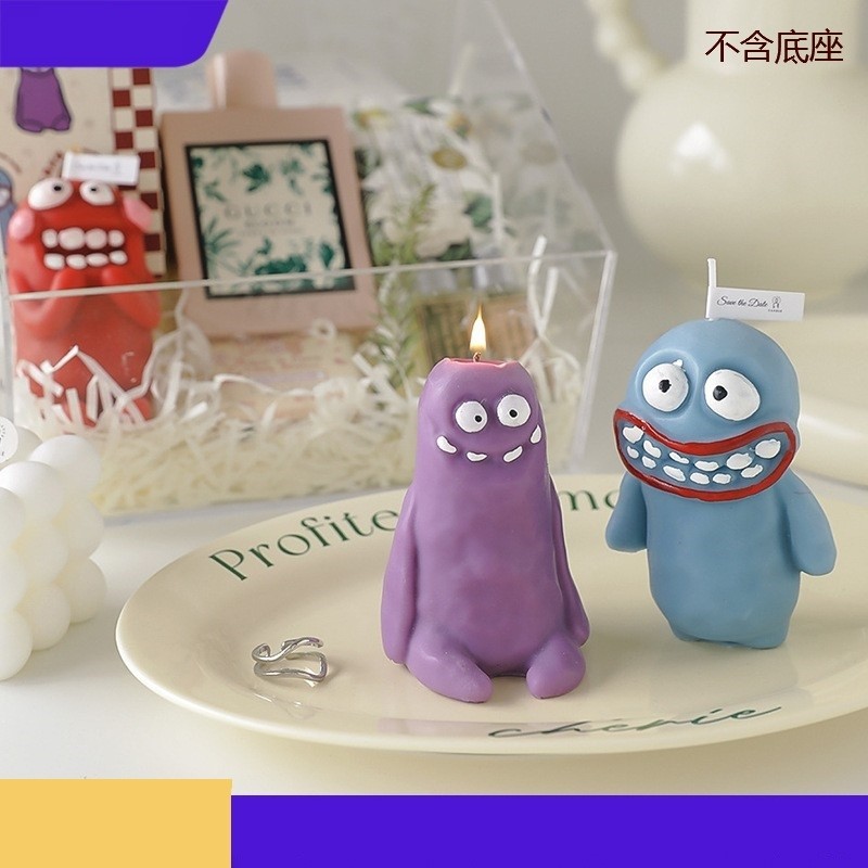 无趣工社丑萌香薰蜡烛女生日礼物女朋友男生搞怪创意抽象摆件毕业