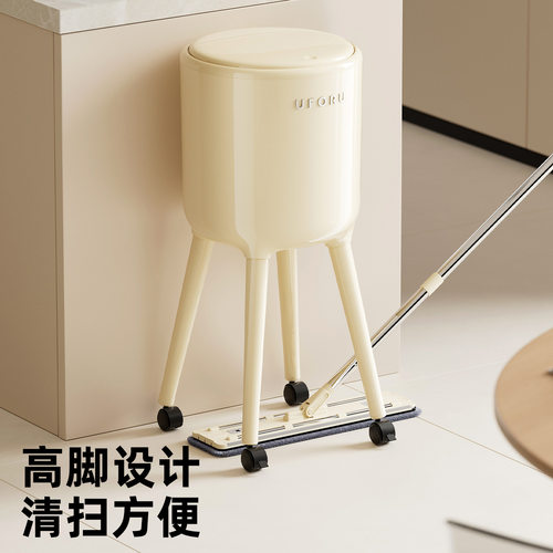 高脚垃圾桶家用大号大容