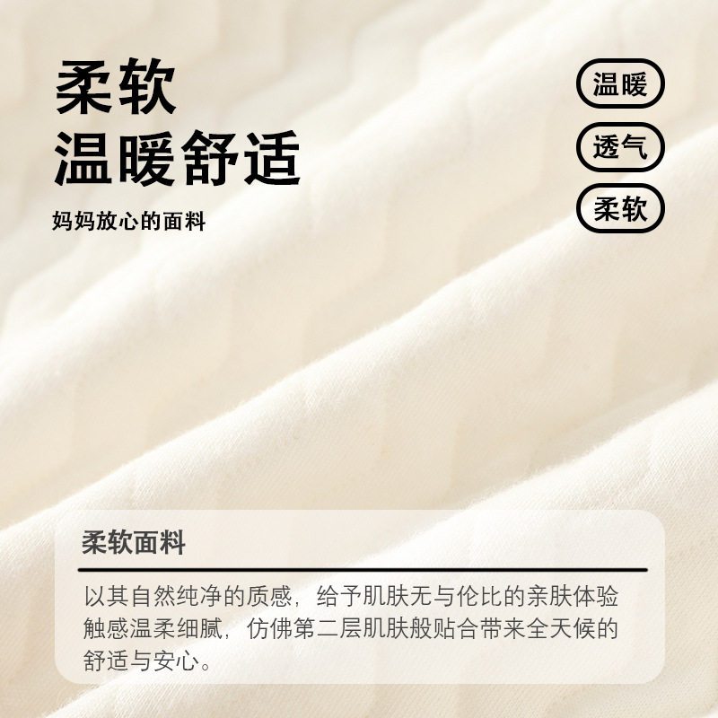 婴儿连体衣秋冬夹棉保暖