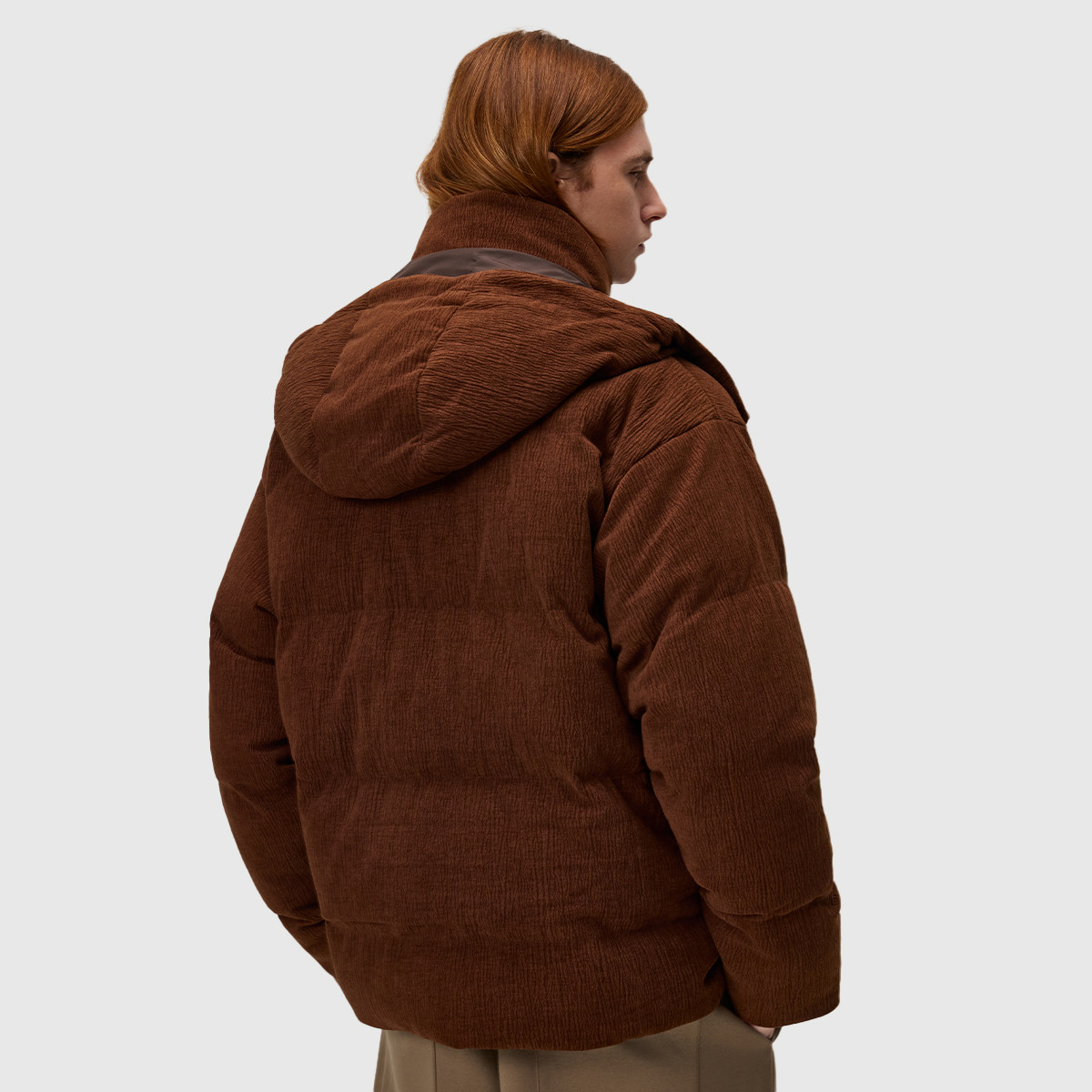 BSIJA连帽羽绒服男冬季加厚外套