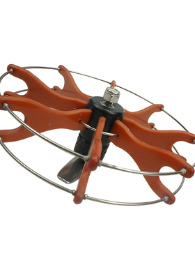 台湾手作电木八卦轮牛车轮筏轮盘车轮手拨轮双轴承不锈钢支脚顺滑