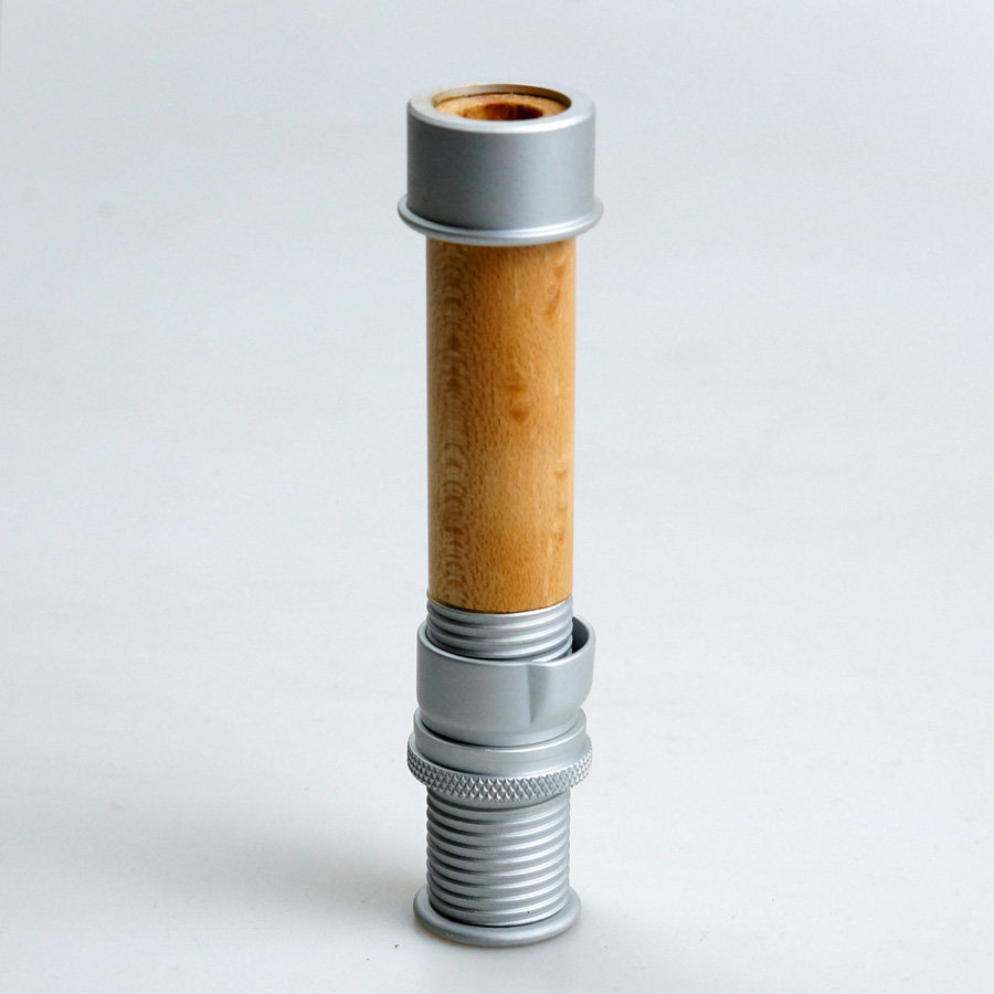 飞钓FLY ROD飞蝇竿DIY配件零部件天然枫木胡桃木铝合金部件轮座