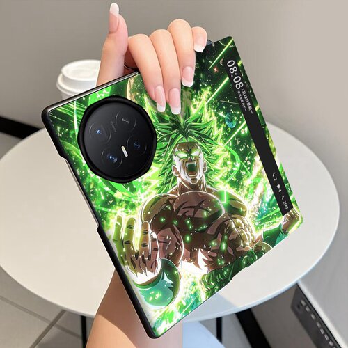 狂怒布罗利适用荣耀MagicV6手机壳翻盖皮套MagicV5折叠屏MagicV3智能视窗MagicVs3磁吸V2全包MagicVs2保护套