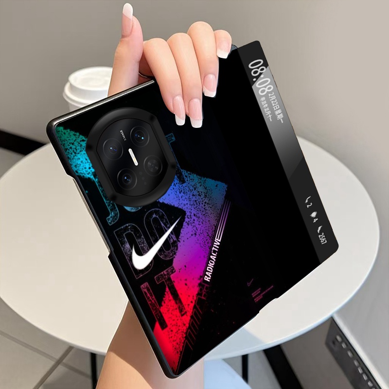 无惧挑战适用华为MateX7手机壳翻盖全包皮套MateX6折叠屏磁吸智能视窗MateX5中轴MateX3铰链MateX2保护套