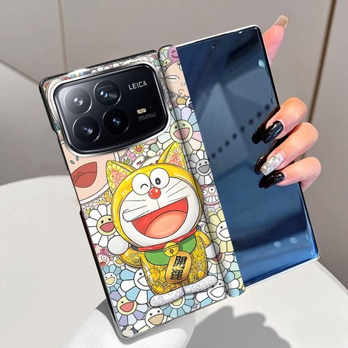 开运哆啦适用小米MixFold4手机壳磁吸中轴全包铰链Mix Fold4折叠屏电镀手机套Fold4高级新款超薄防摔保护套