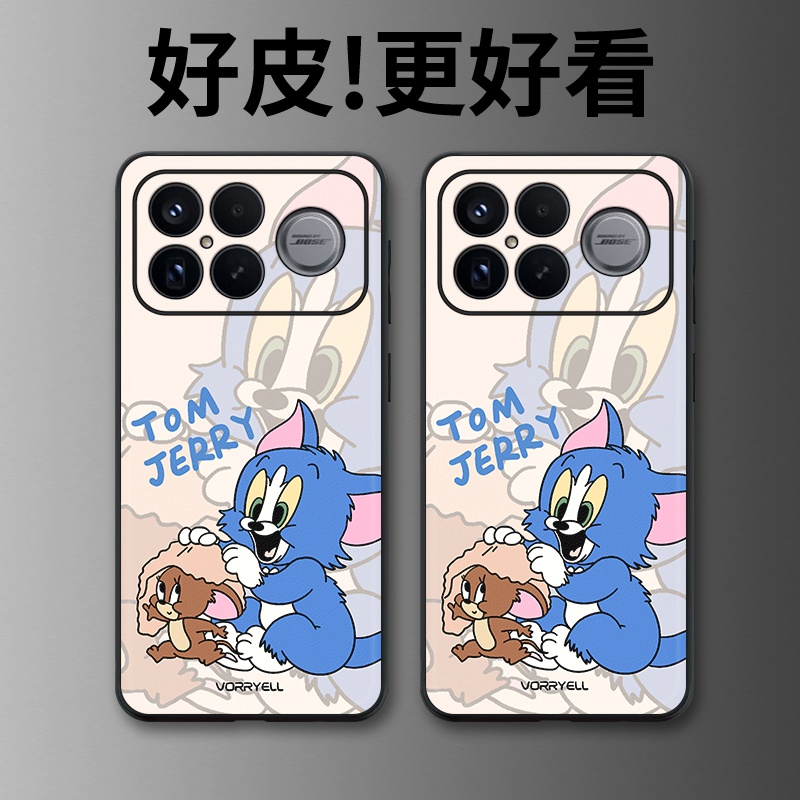 追逐时刻适用红米K90手机壳皮革纹K90Promax个性K80潮牌K80Pro全包RedmiK90防摔K80至尊版K80冠军版保护套