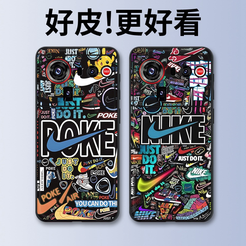 潮牌涂鸦适用努比亚Z80Ultra手机壳皮革纹Z70Ultra个性潮牌Z60Ultra新款Z50全包Z50Ultra防摔Z40SPro保护套