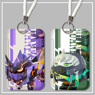 学生卡套饭卡水卡胸牌校卡收纳套公交卡定制长短挂绳蛋贩子周边