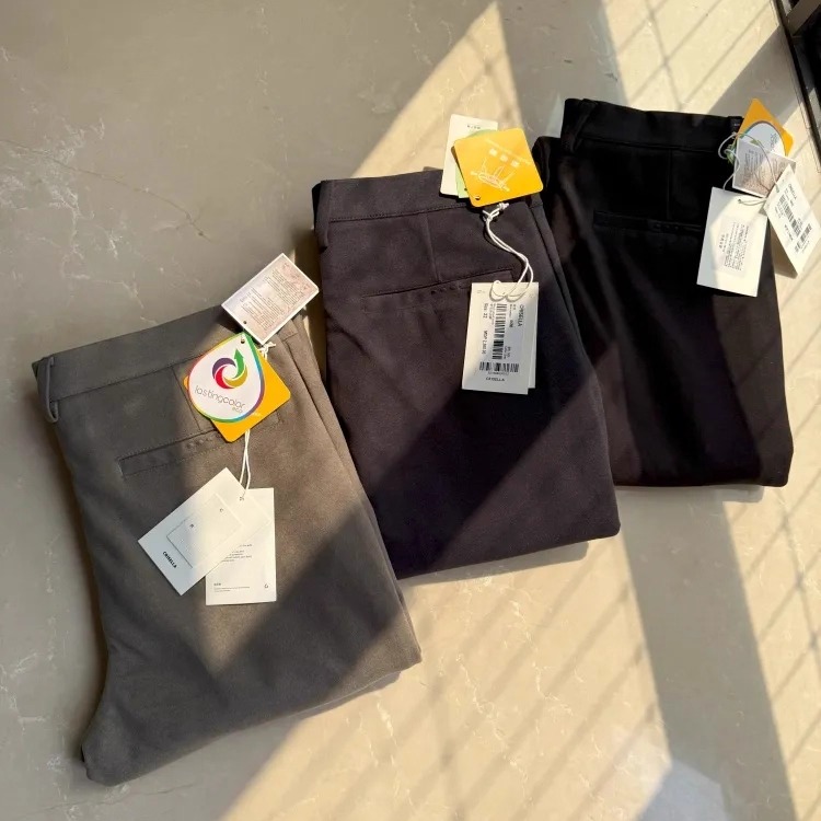 加厚保暖男士冬季商务直筒休闲裤