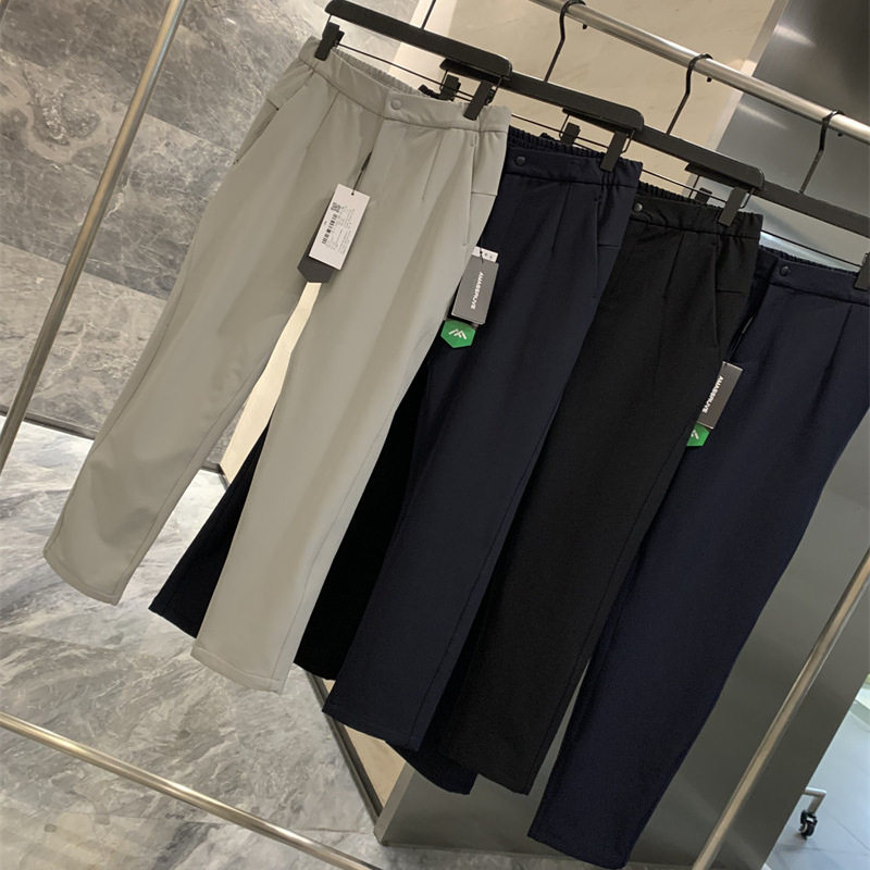 户外男士防风加绒休闲裤