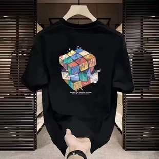 胖哥哥全棉短袖 400斤可穿8XL大码 T恤加肥加大 胖子100斤 特大码