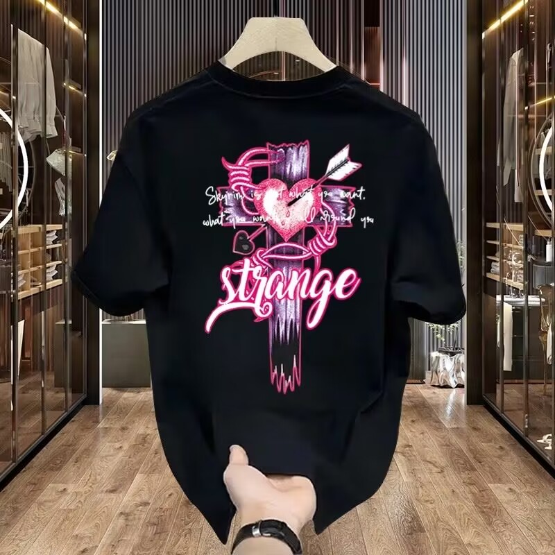 特大码胖子100斤-400斤可穿短袖T恤遮肉运动大码胖子加肥加大8XL