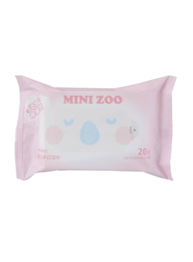 名创优品minisoMINISO小考拉系列婴儿木糖醇湿巾20片x