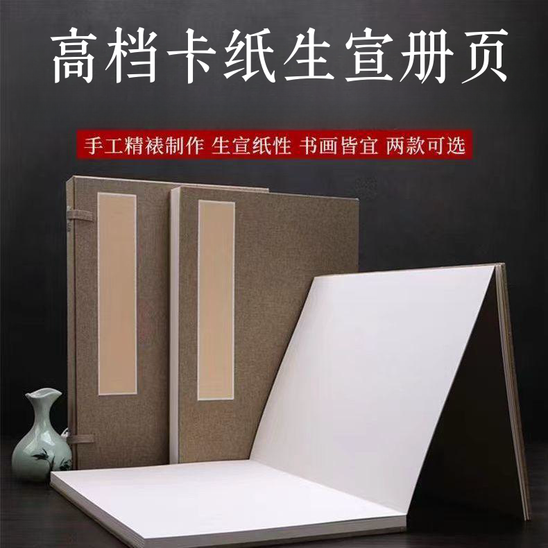 徽雨轩高档生宣纸册页