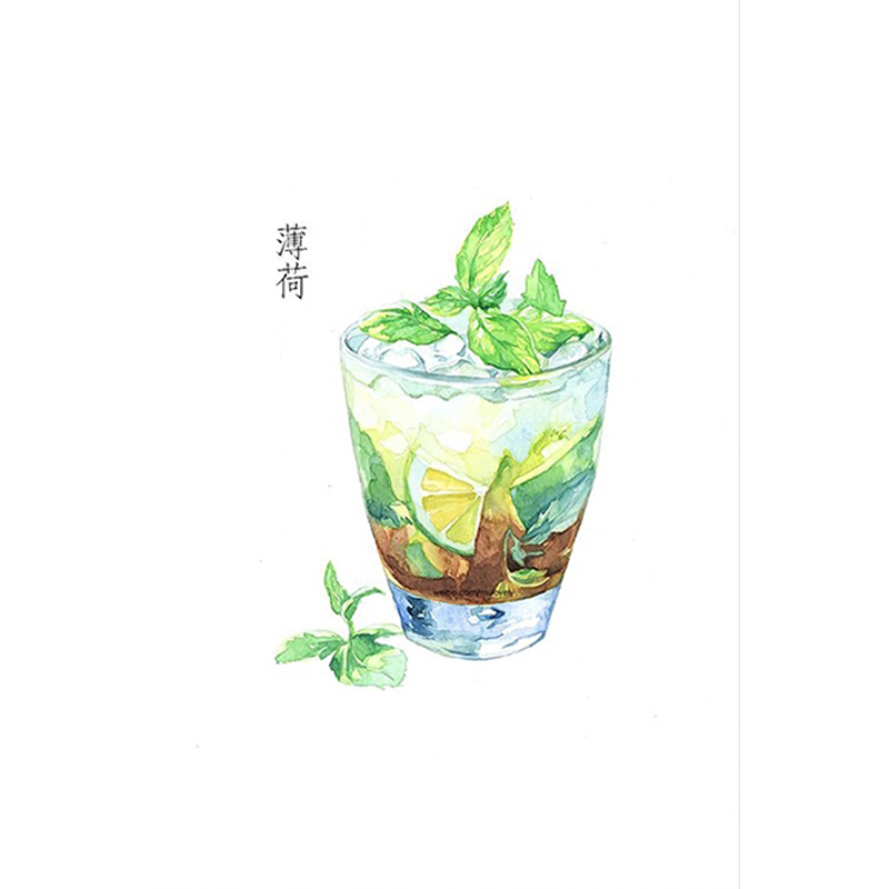 大本营小清新花束diy填色油彩画