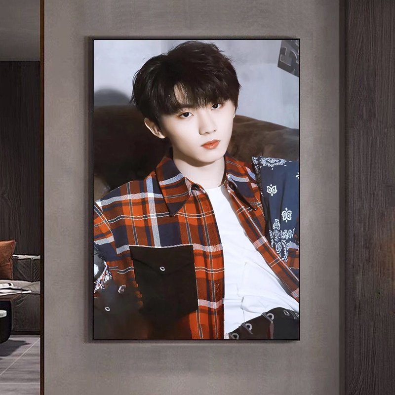 时代少年团tnt马嘉祺明星周边diy数字油画 手绘填色丙烯画油彩画