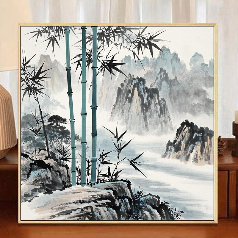 梅兰竹菊花中四君子diy数字油画