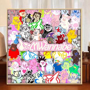 Capper张砚拙Merry Wannabe数字油画diy手绘填色油彩画 手工礼品