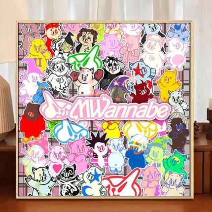 Capper张砚拙Merry Wannabe数字油画diy手绘填色油彩画 手工礼品