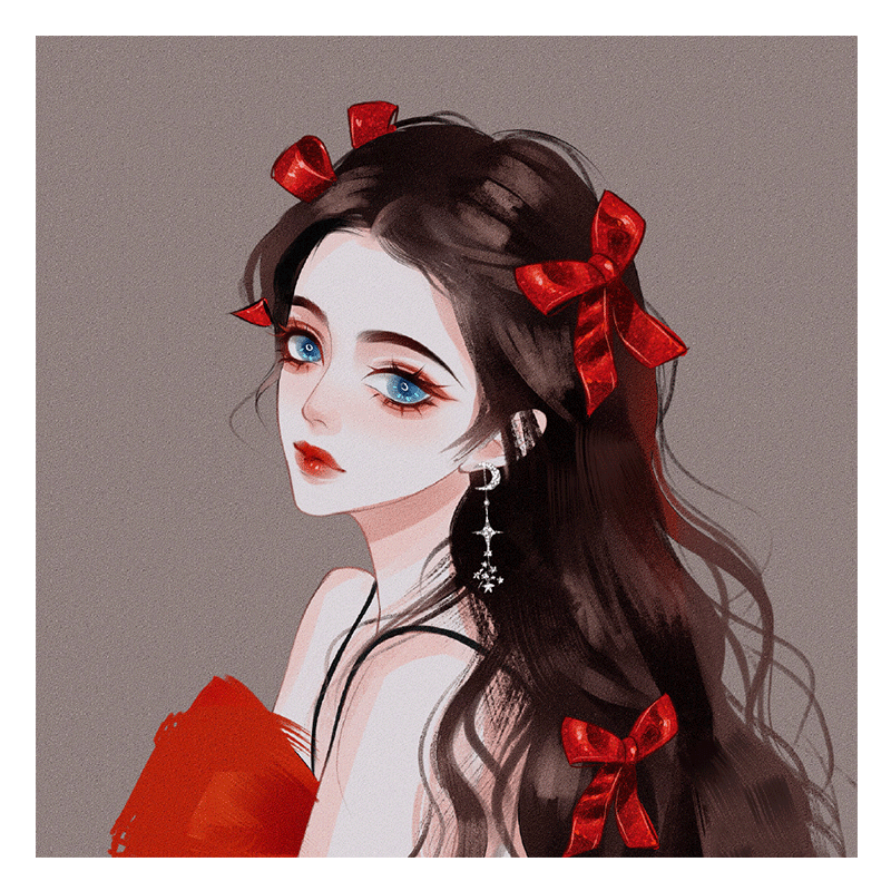 唯美公主DIY手工填色动漫画