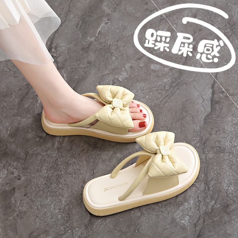 拖鞋女夏款外穿今年流行的凉鞋夏季2025新款仙女风配裙子孕妇凉拖