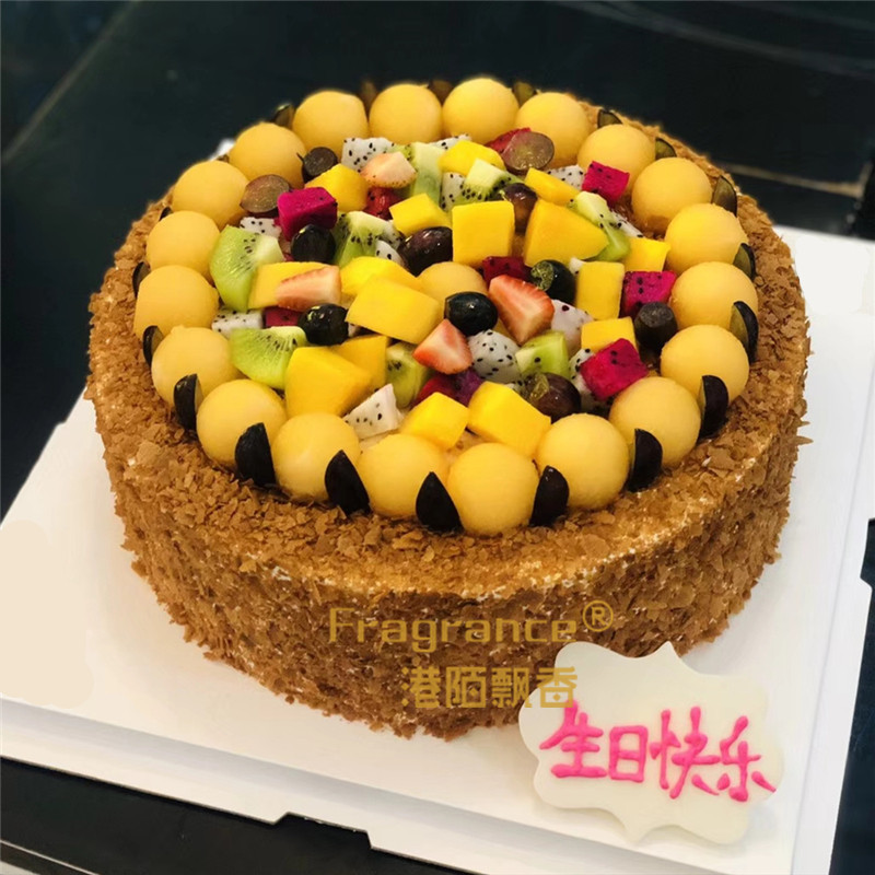 河北巧克力玫瑰水果生日蛋糕邯郸市馆陶县魏县曲周县同城配送武安
