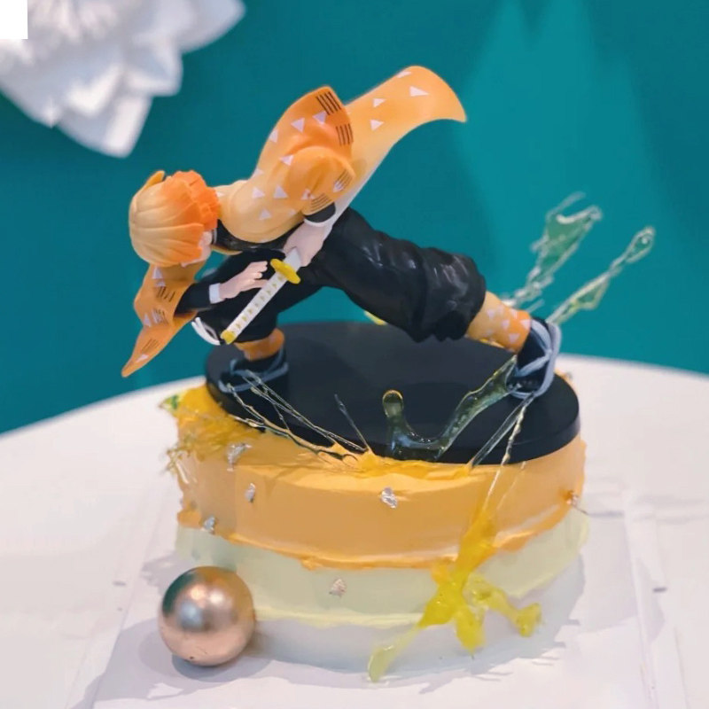 鬼灭之刃生日蛋糕创意定制动漫男女全国同城配送上海东莞北京深圳