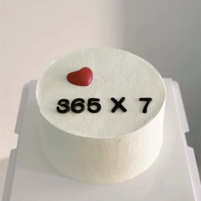 简约情人节结婚订婚周年纪念日生日蛋糕北京上海广东全国同城配送