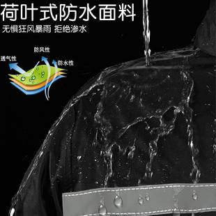 套装 雨衣雨裤 全身防暴雨劳保摩托车外卖骑行反光分体式 雨衣套装